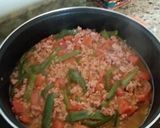 Foto del paso 3 de la receta: Carne picada con verduras y un poco de arroz hervido