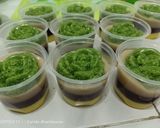 Foto langkah ke 5 dari resep Puding lumut mentega coklat moca.