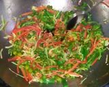A picture of step 5 of Chinese fried rice.