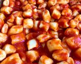 A picture of step 4 of Gnocchi alla Sorrentina.