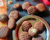 A picture of step 4 of Ragi bites (with condensed milk).