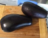 Une image de l'étape 2 de Aubergines grillées au fromage et épices.