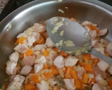 Foto del paso 3 de la receta: Berenjenas rellenas de pollo