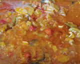 Foto del paso 4 de la receta: Merzluza, con calamar y pisto