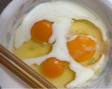 A picture of step 4 of My Mom’s Meat Omelette for Obento lunch box.