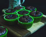 A picture of step 5 of Plant-Based Chocolate Muffins.
