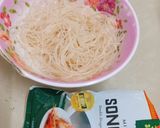 Hình bước làm 1 của món Tôm hấp miến