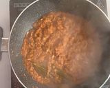A picture of step 8 of Masala Baigan Curry.