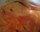 Gambar langkah 3 resipi Gulai Udang Campur Sayur.