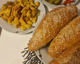 عکس مرحله 1 از دستور ساندویچ مرغ ویژه 🥖🍗
