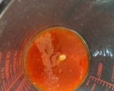 A picture of step 2 of My Spiced Roast Chicken pieces in Bang Bang Sauce. 🥰😘.