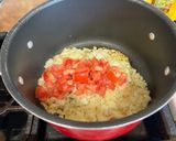 A picture of step 2 of Corned Beef Spaghetti.