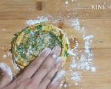 A picture of step 12 of Garlic Paratha with Chutney.