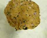 A picture of step 1 of Maharastrian Methi Thalipeeth.