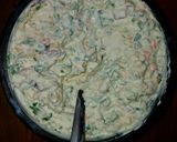 A picture of step 4 of Mike's Peppered Cream Cheese Bagel Spread.