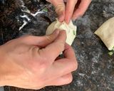 A picture of step 10 of Chinese Scallion Pancake (葱油饼) (cōng yóu bǐng).
