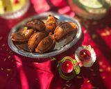 A picture of step 6 of Gajar (Carrot) halwa Gujiya.