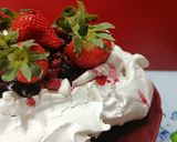 Une image de l'étape 11 de 🍓Meringue Fraise Chantilly Coco Vanille.