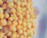 A picture of step 1 of Chana chat 2.
