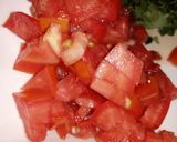 A picture of step 3 of Kathyawari Choley.
