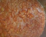 A picture of step 4 of Zucchini & aubergine curry.
