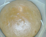 A picture of step 4 of Dalgona cake.