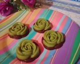 Foto langkah ke 2 dari resep Puding chocolatos gren tea bunga mawar🌹.