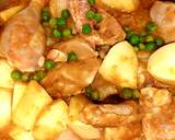 Chicken curry with potato and peas(chicken Aalu Matar) #mycookbook recipe step 3 photo