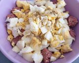 Une image de l'étape 3 de Salade de Corned de beef froide.