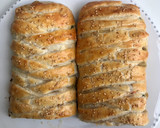 Foto del paso 10 de la receta: Trenza de espinacas, champiñones, queso de Cabra y tomate