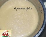 A picture of step 2 of Agwaluma juice.