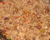 A picture of step 4 of Pancake with scrambled egg.
