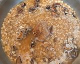 A picture of step 4 of Miso mushroom oats.