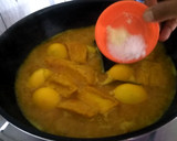 Foto langkah ke 7 dari resep 3. Opor Telur Tahu.