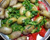 Foto del paso 4 de la receta: Bondiola al ajillo con verduras grilladas a la vinagreta