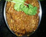 A picture of step 7 of Baingan ka bharta.