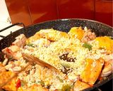 Foto del paso 8 de la receta: Paella mini para tres, con albóndigas