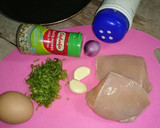 Foto langkah ke 1 dari resep Pattie Chicken Burger ala Bunda Nabil.
