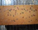 A picture of step 7 of Tutti fruitti cake baked in pateela.