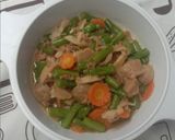 Foto langkah ke 5 dari resep Ca Buncis Jamur Tiram.
