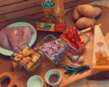 صورة لخطوة 1 من وصفة دجاج بالمشروم 🥘