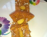 A picture of step 6 of Mawa & coconut Burfi.