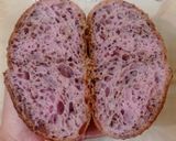 Foto langkah ke 25 dari resep Purple Sweet Potato Tri-Colour Quinoa Sourdough Bread (Oven Tangkring).