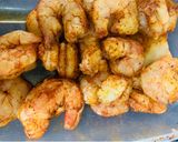 A picture of step 1 of Smoked Prawns Karahi.