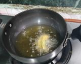 A picture of step 6 of Capsicum bhajia.
