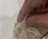 A picture of step 4 of Crispy fried prawns wrapped with rice vermicelli.