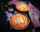 A picture of step 10 of Chana Dal Halwa.