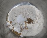 A picture of step 2 of Radish Parotta.