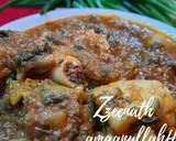 Hyderabadi Aaloo Gosht with Green Onions recipe step 4 photo