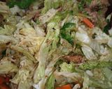 Foto del paso 4 de la receta: Fideos de arroz fritos con pollo